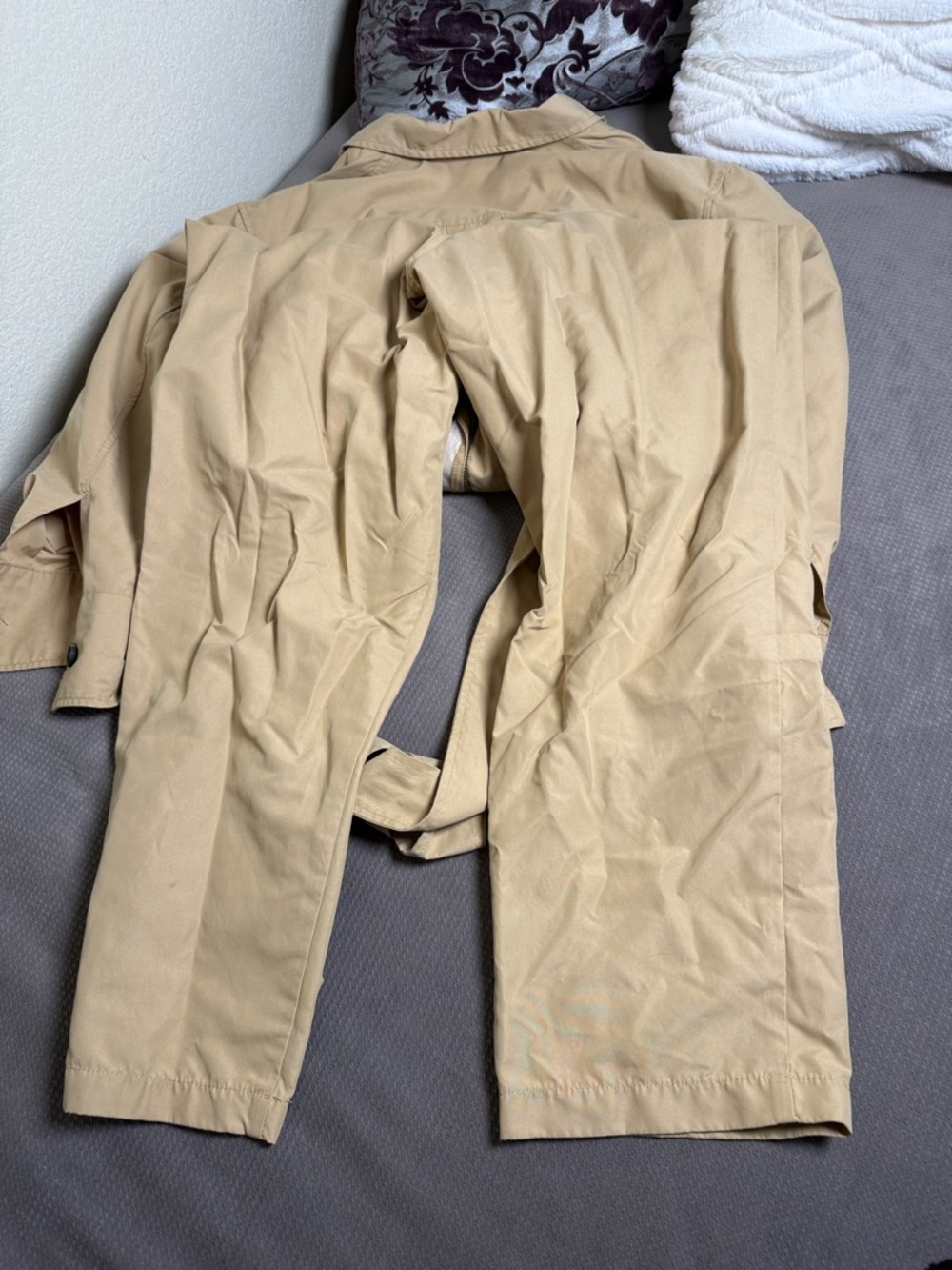 Who What Wear Tan Utility Jumpsuit - Picture 7 of 7